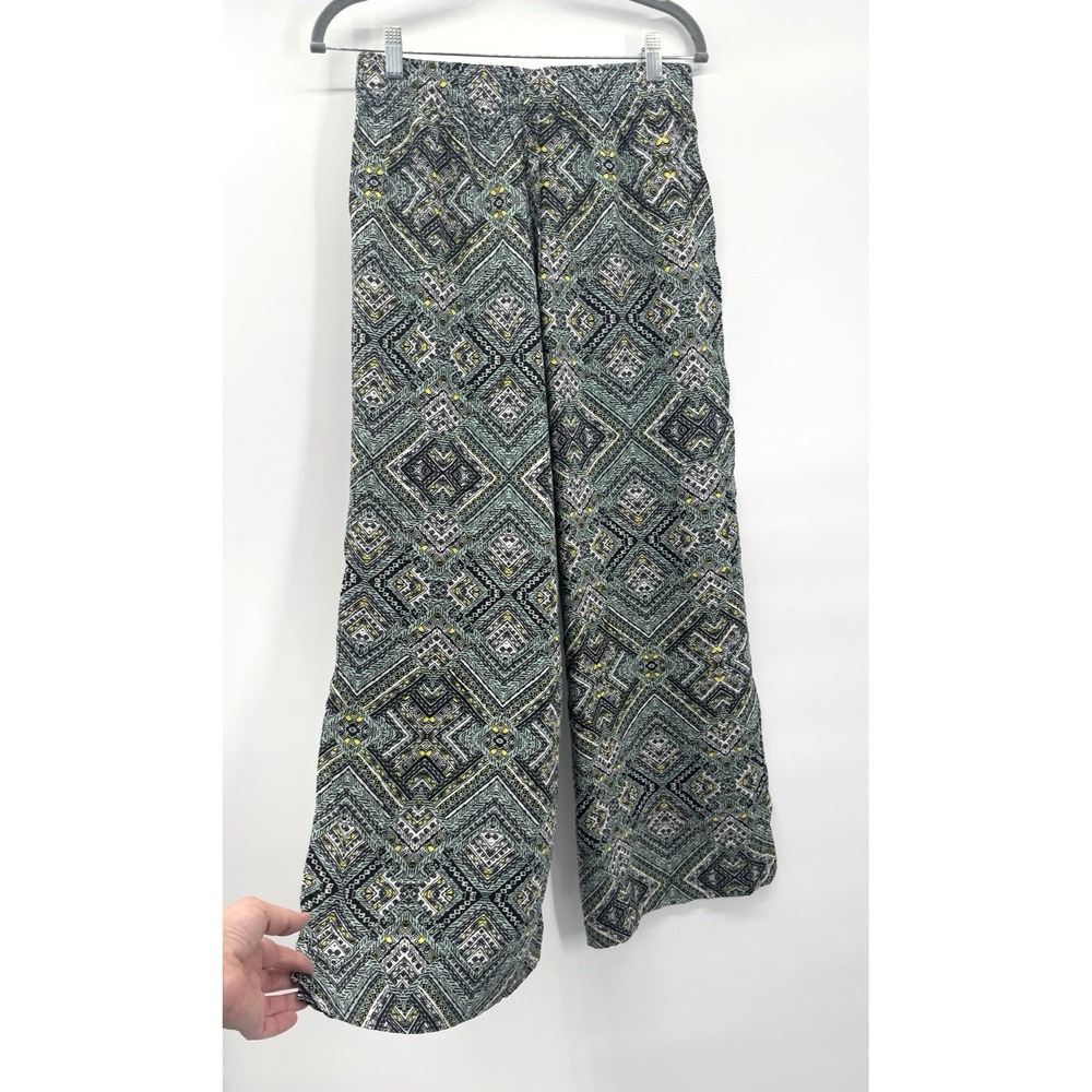 Mossimo Boho Beach Pant Wide Leg Elastic Waist Medium Coastal Cottage Summer
